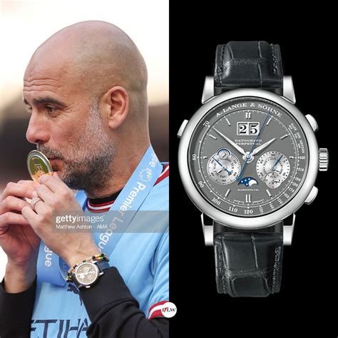 pep guardiola football watches.